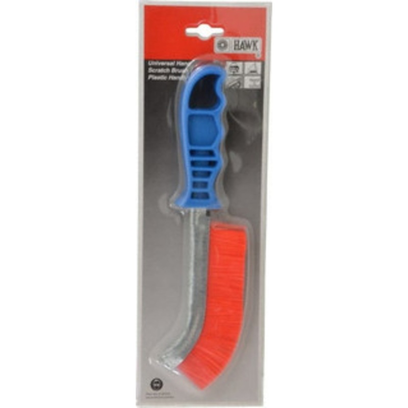Value Collection 1 Trim Length Polypropylene Nylon Scratch Brush Brush 5-1/2 Brush Length, 10 OAL, 1 Trim Length, Plastic Ergonomic Handle 17630.001 – 64955610