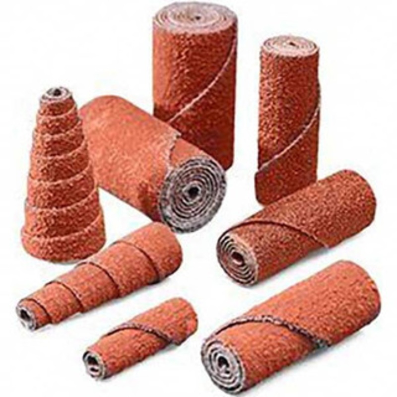 3M 1/2 x 1-1/2 Fine Ceramic Full Taper Cartridge Roll 120 Grit, 1/8 Pilot Hole Diam 7100141480 – 66010448