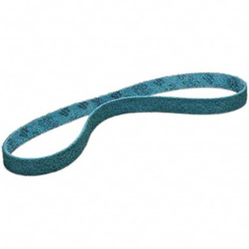 3M 2 Wide x 60 OAL, Aluminum Oxide Abrasive Belt Aluminum Oxide, Very Fine, Nonwoven, Series SC-BS 7000120610 – 73220543
