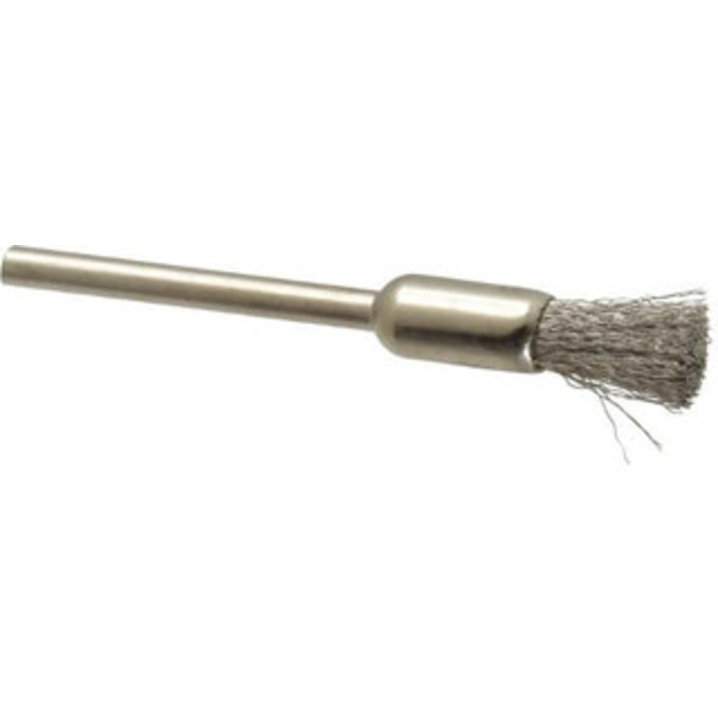 Osborn 1/4 Diam Stainless Steel End Brush 1/8 Shank Diam, 25,000 Max RPM 0007568500 – 00079830