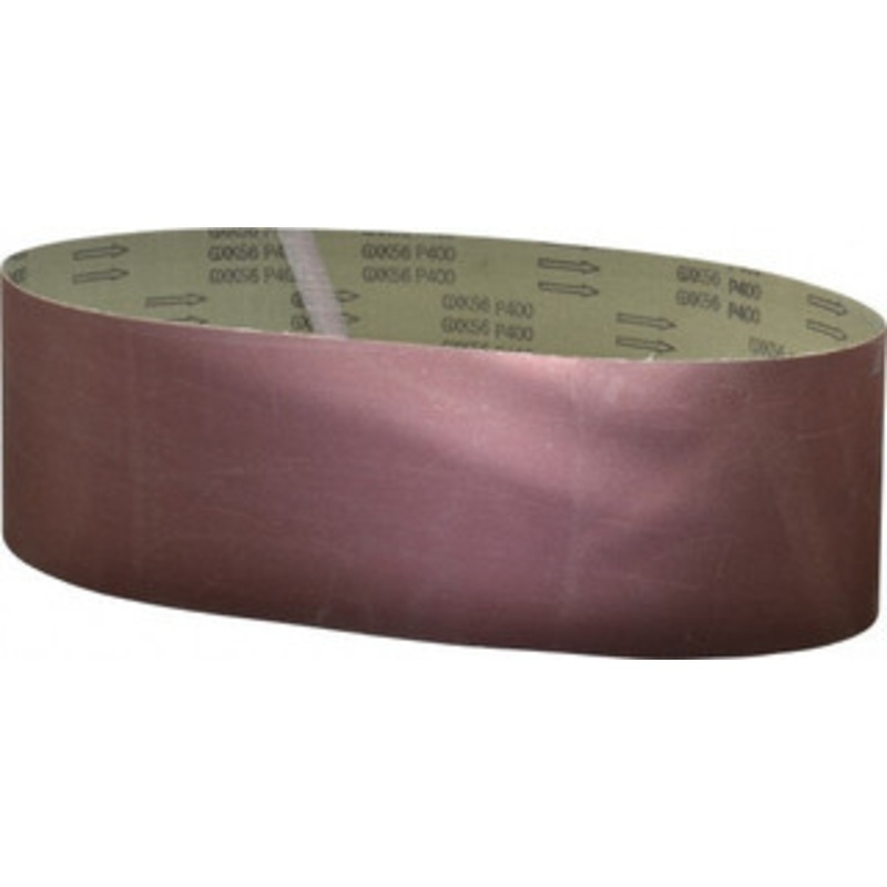 Tru-Maxx 6 Wide x 48 OAL, 400 Grit, Aluminum Oxide Abrasive Belt Aluminum Oxide, Fine, Coated, Cloth Backing 7323 – 00081489