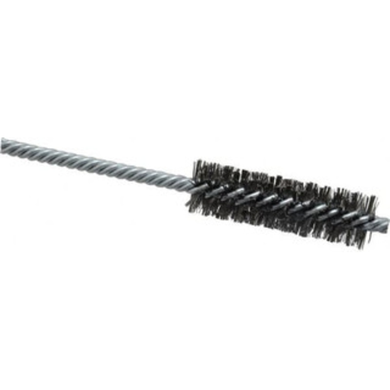 Weiler Abrasives 3/4 Diam Helical Steel Tube Brush Double Spiral, 0.0104 Filament Diam, 2-1/2 Brush Length, 5-1/2 OAL, 1/4 Diam Shank 98360 – 75850834