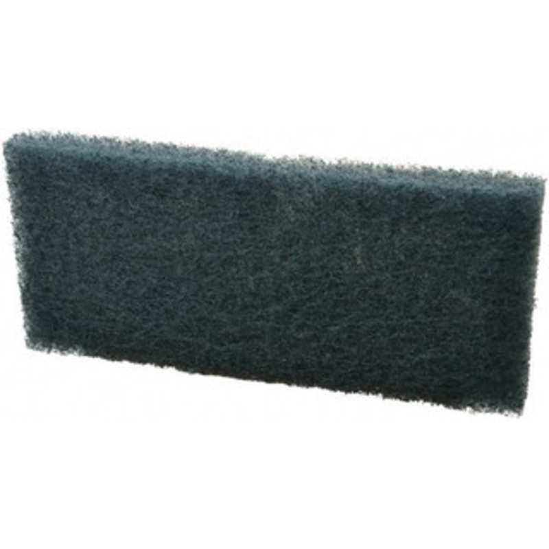 3M 10 Long x 4-5/8 Wide x 1/2 Thick Scouring Pad Medium-Duty, Blue 7000138529 – 06683965