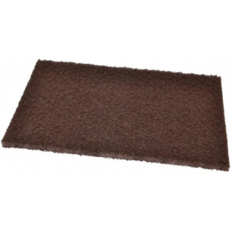 Brite Star Coarse Grade, Aluminum Oxide Hand Pad Tan, 6 Wide x 9 Long, Nonwoven 77696070000 – 41028390
