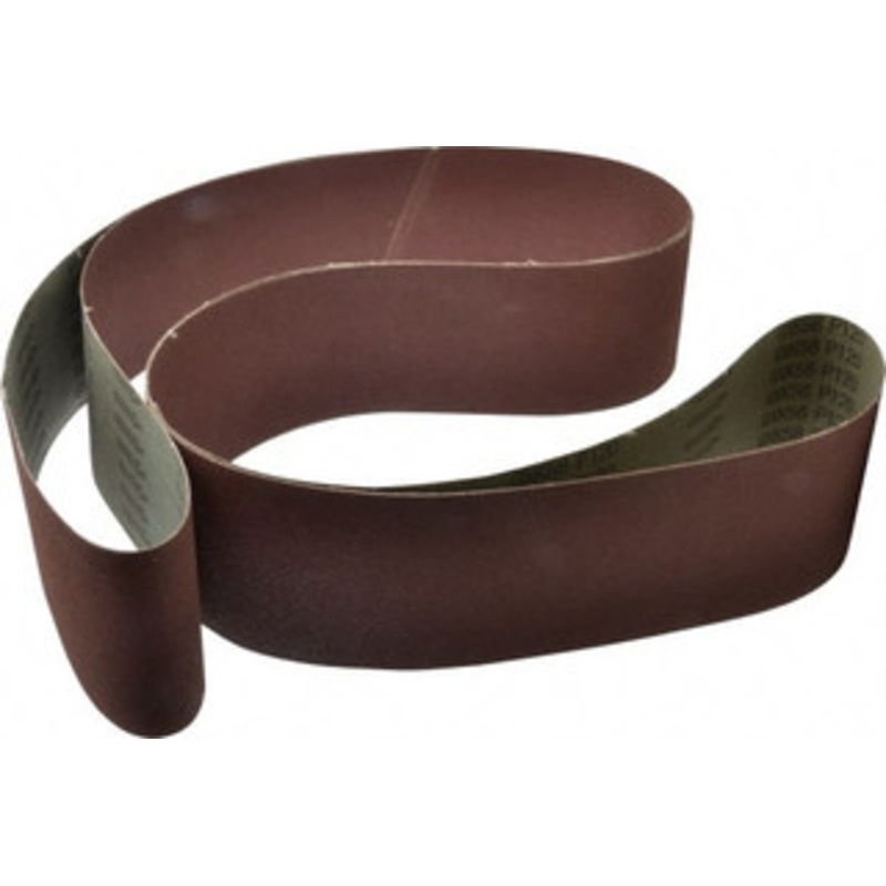 Tru-Maxx 4 Wide x 132 OAL, 120 Grit, Aluminum Oxide Abrasive Belt Aluminum Oxide, Fine, Coated 7308 – 85576627