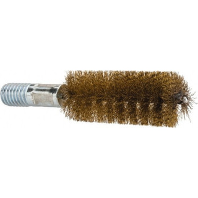 Value Collection 1 Diam Helical Brass Tube Brush Double Spiral, 0.012 Filament Diam, 2-23/64 Brush Length, 4 OAL, 1/2-12 Male Shank 83100036 – 05744982