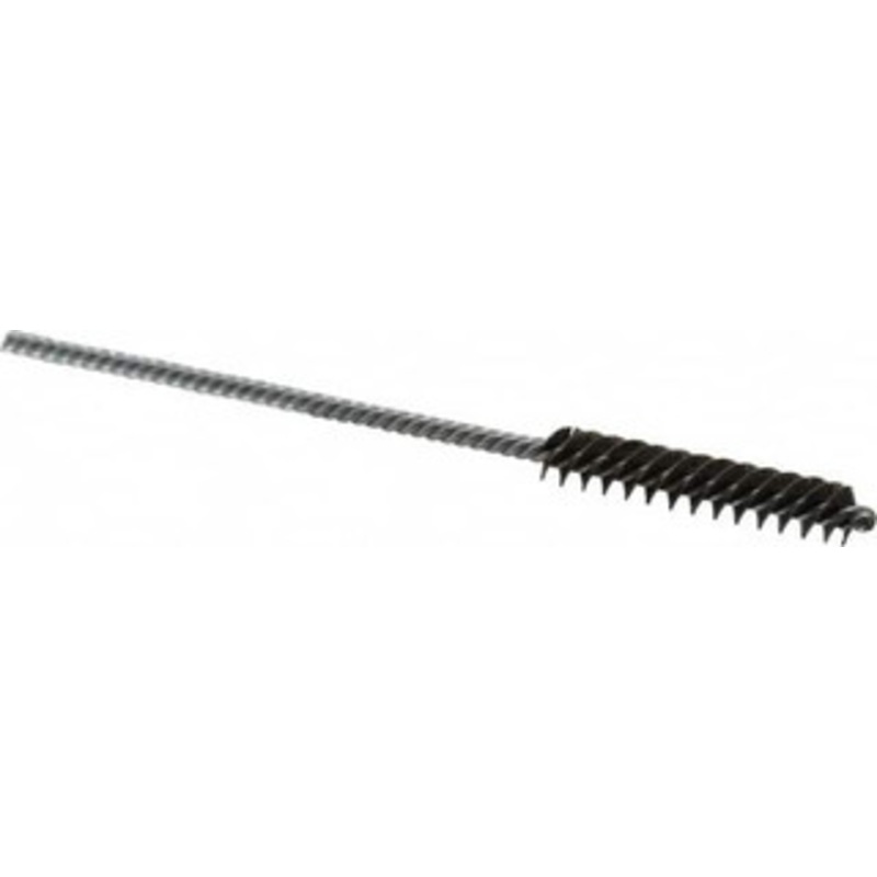 Weiler Abrasives 3/8 Diam Helical Steel Tube Brush Double Spiral, 0.006 Filament Diam, 2 Brush Length, 4 OAL, 1/8 Diam Shank 98351 – 75851311