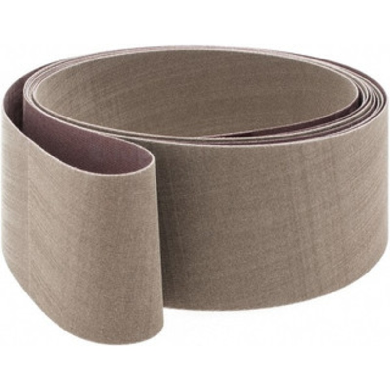3M 2 Wide x 132 OAL, 45 Trizact Grit, Aluminum Oxide Abrasive Belt Aluminum Oxide, Extra Fine, Coated, JE Weighted Cloth Backing, Series 307EA 7010359634 – 03840931