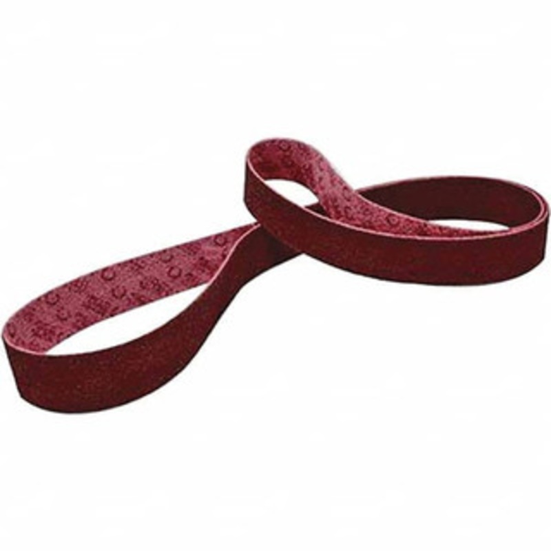 3M 2 Wide x 48 OAL, Aluminum Oxide Abrasive Belt Aluminum Oxide, Medium, Nonwoven, Series SC-BS 7000120736 – 73220501