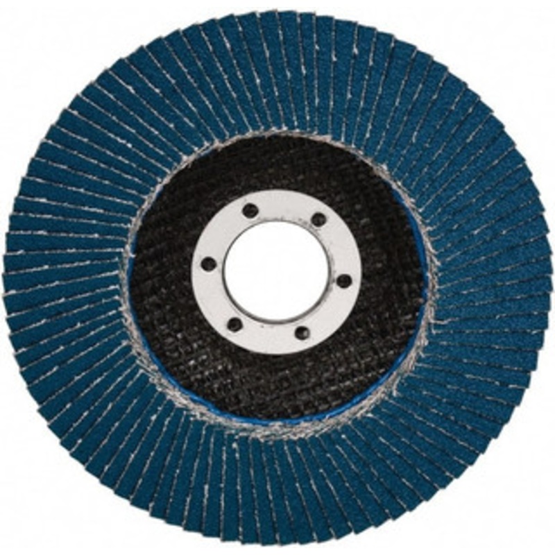 3M 4-1/2 40 Grit 5/8-11 Center Hole Type 29 Zirconia Alumina Flap Disc Coarse Grade, Coated, Arbor Attachment, Cloth Backing, 13,300 RPM 7010361793 – 77377398