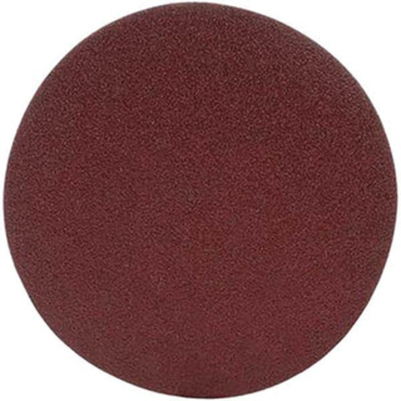 3M 6 Diam, 80 Grit Aluminum Oxide Adhesive PSA Disc Medium Grade, Maroon, J Weighted Backing, Flexible, Use with Random Orbital Sanders 7000119035 – 09542655