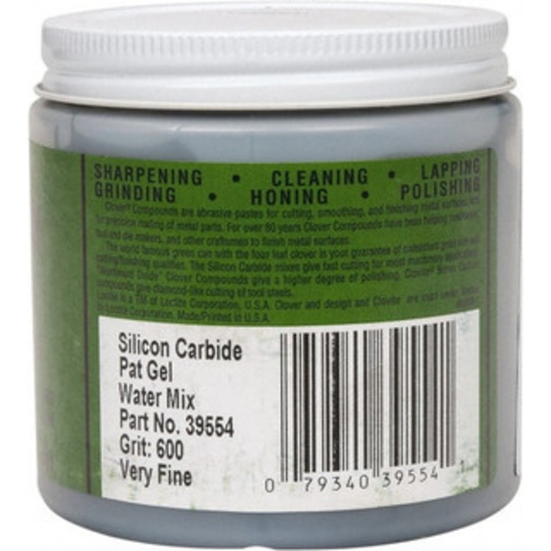 Loctite 1 Lb Water Soluble Compound Compound Grade Super Fine, 600 Grit, Black & Gray, Use on General Purpose 233179 – 08997157