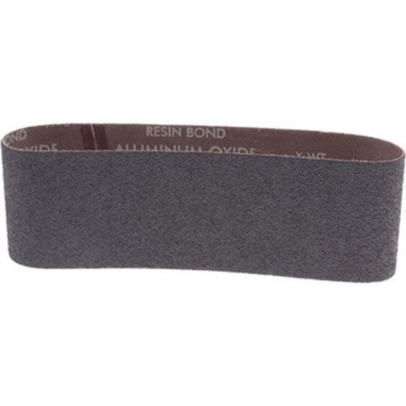 Norton 3 Wide x 21 OAL, 40 Grit, Aluminum Oxide Abrasive Belt Aluminum Oxide, Coarse, Coated, X Weighted Cloth Backing, Series R228 78072727927 – 05815048