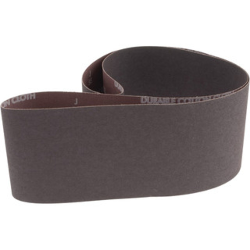 Norton 4 Wide x 48 OAL, 100 Grit, Aluminum Oxide Abrasive Belt Aluminum Oxide, Fine, Coated, Series R228 78072769216 – 82114794