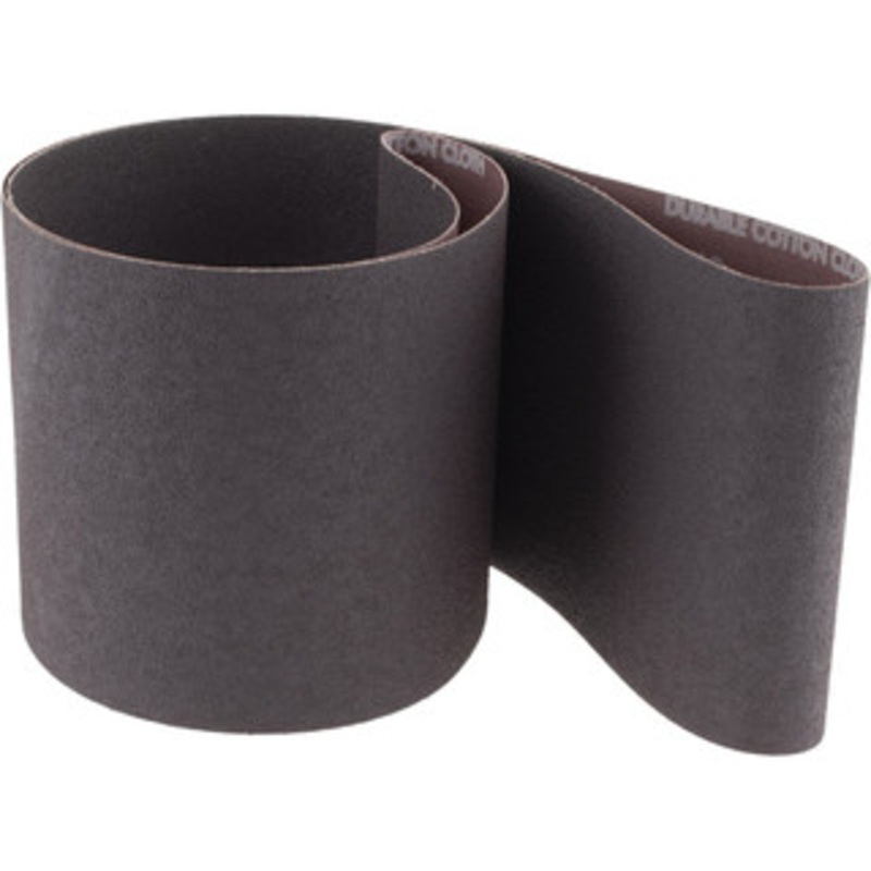 Norton 6 Wide x 60 OAL, 60 Grit, Aluminum Oxide Abrasive Belt Aluminum Oxide, Medium, Coated, X Weighted Cloth Backing, Series R228 78072722665 – 90904970