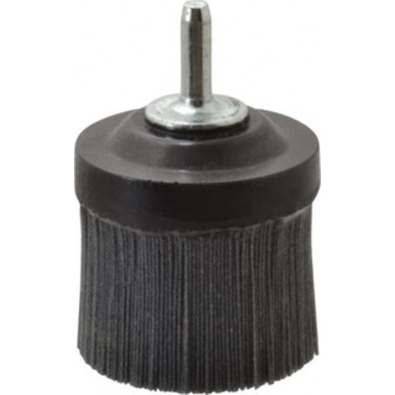 Osborn 2 120 Grit Silicon Carbide Straight Disc Brush Fine Grade, Quick Change Connector, 1-3/8 Trim Length, 1/4 Shank Diam 0004725800 – 37285145