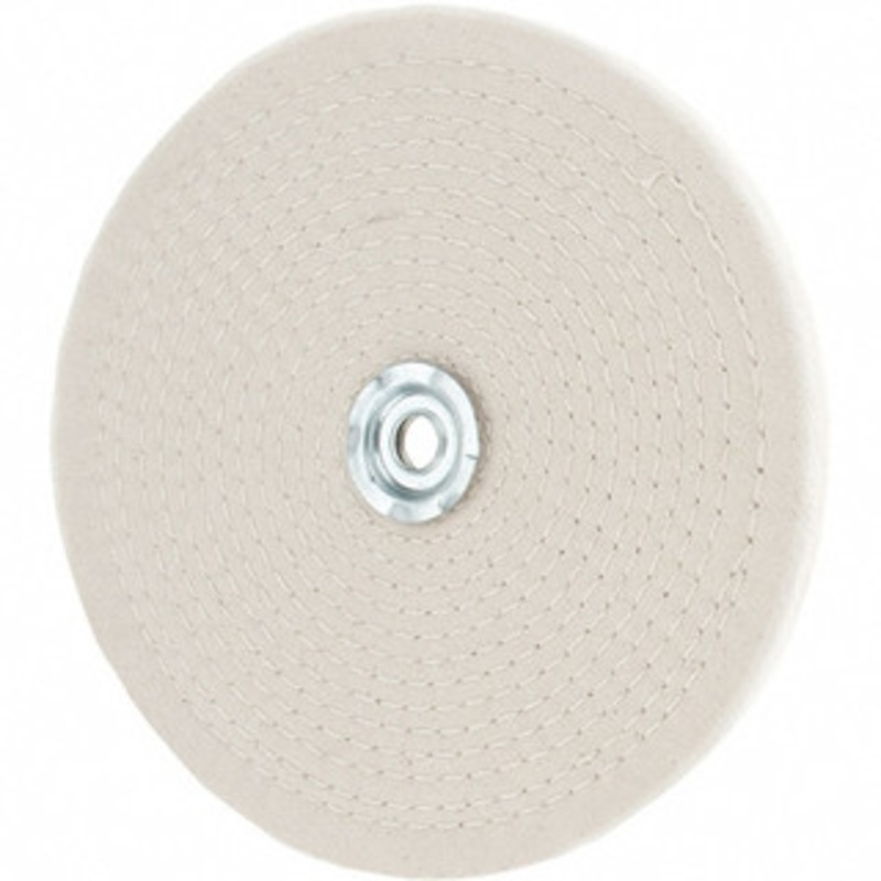 Value Collection 8 Diam x 1/4 Thick Unmounted Buffing Wheel 40 Ply, Polishing, 1 Arbor Hole, Hard Density 753592403 – 66998782