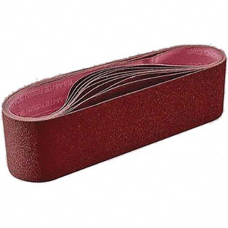 3M 1/2 Wide x 18 OAL, Aluminum Oxide Abrasive Belt Aluminum Oxide, Medium, Nonwoven, Series SE-BS 7000120883 – 73220915
