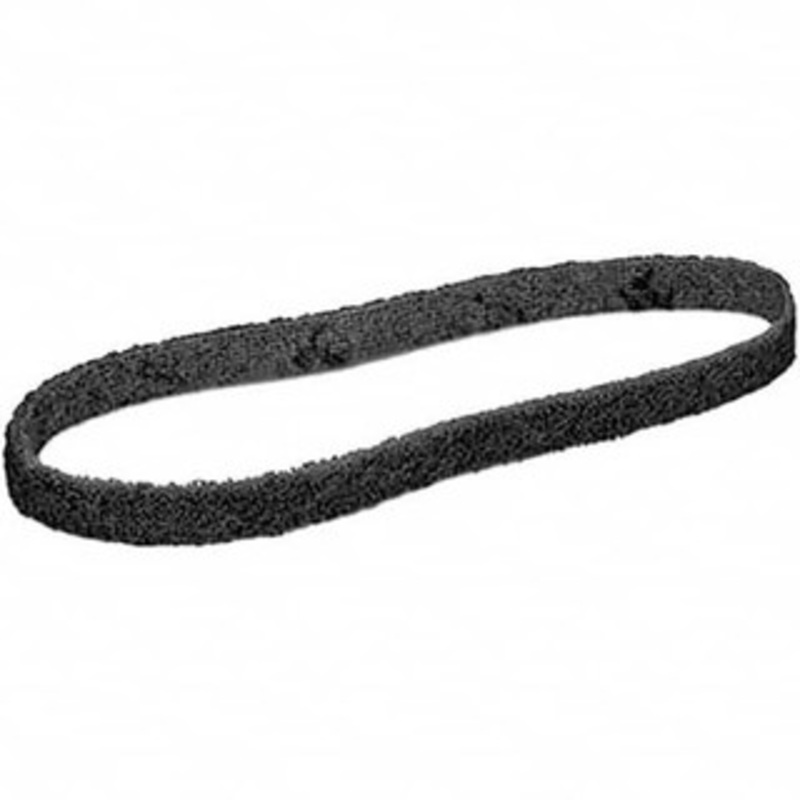 3M 1/2 Wide x 18 OAL, Silicon Carbide Abrasive Belt Silicon Carbide, Super Fine, Nonwoven, Series SC-BS 7000120714 – 73220360