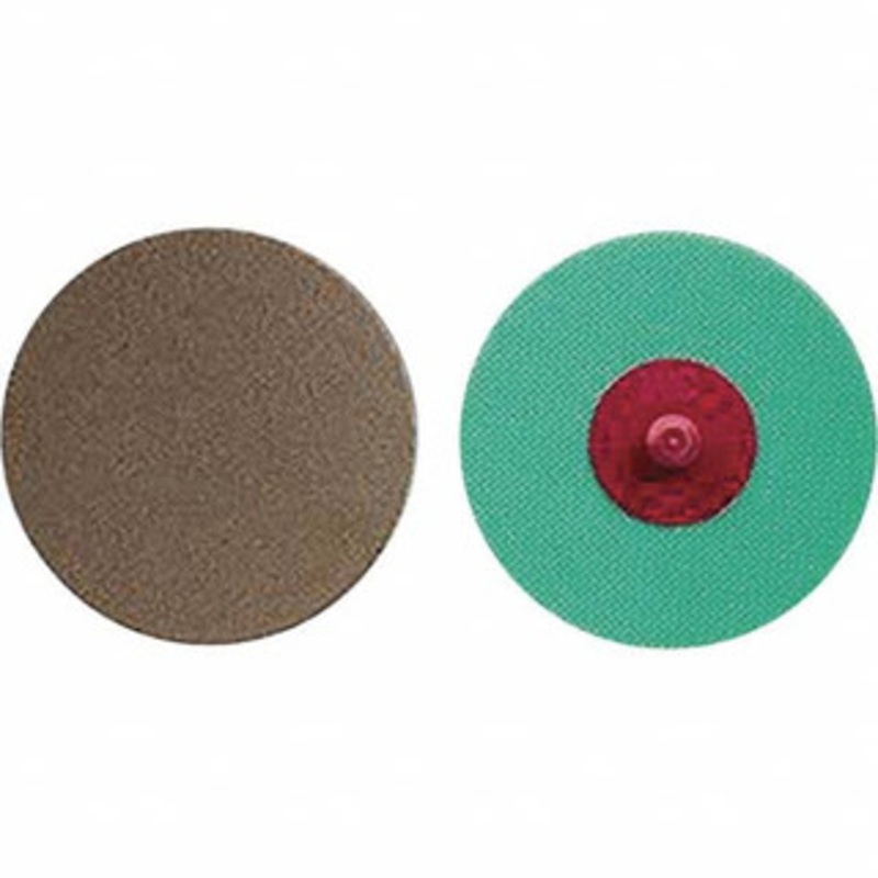 3M 3 200 Grit Diamond Quick Change Disc Type R Attachment, Very Fine Grade, Red, Coated, Polyester Backing, 20,000 RPM, Roloc TR Compatible 7010365076 – 00186866