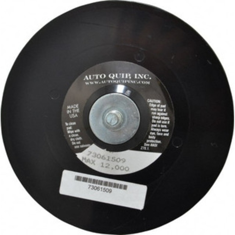 Auto Quip, Inc. 5 Diam Hook & Loop Disc Backing Pad Medium Density, 12,000 RPM AQEH12MV-5 – 73061509