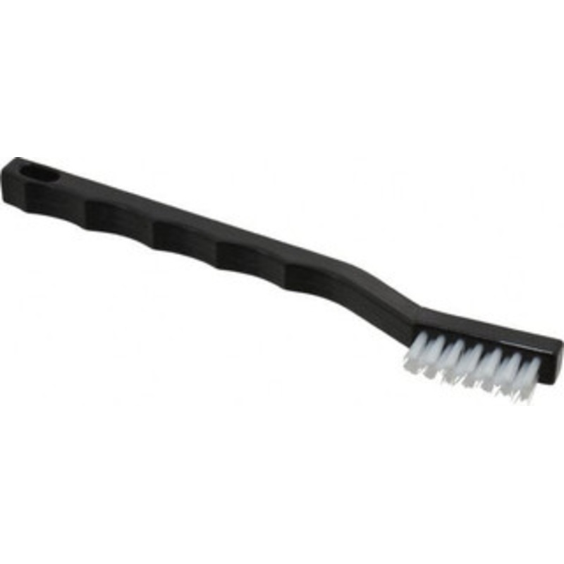 Gordon Brush 3 Rows x 7 Columns Nylon Platers Brush 7-3/16 OAL, 7/16 Trim Length, Plastic Toothbrush Handle 21N – 79562690
