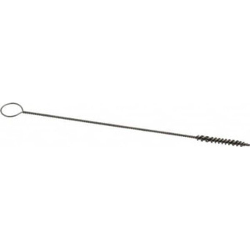 PRO-SOURCE 3/4 Long x 3/32 Diam Stainless Steel Twisted Wire Bristle Brush Single Spiral, 4 OAL, 0.003 Wire Diam, 0.043 Shank Diam 05155 – 03715778