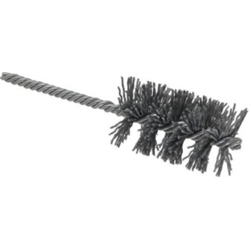 Weiler Abrasives 1-1/2 Diam Helical Nylon Tube Brush Single Spiral, 0.035 Filament Diam, 2-1/2 Brush Length, 5-1/2 OAL, 1/4 Diam Shank 98401 – 75851584