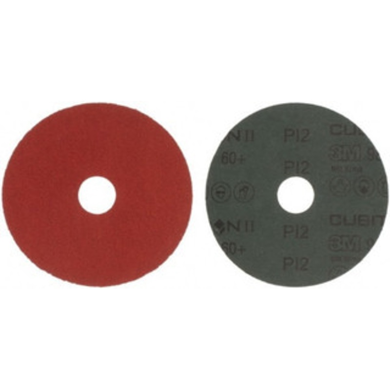 3M 4-1/2 Diam, 7/8 Hole, 60 Grit Ceramic Fiber Disc Medium, 13,300 Max RPM, Series 987C 7000119207 – 71369052