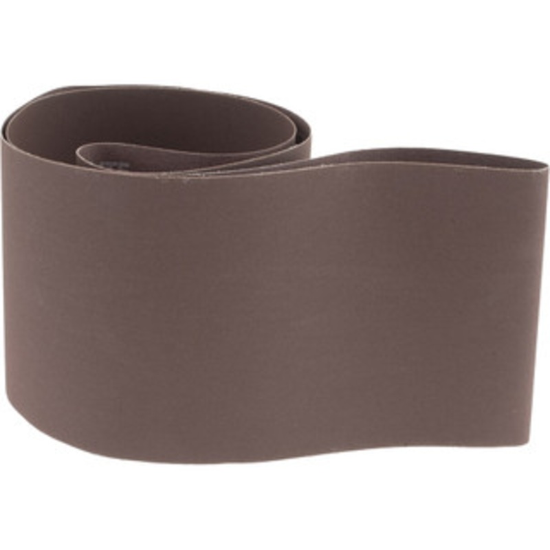 Norton 6 Wide x 60 OAL, 220 Grit, Aluminum Oxide Abrasive Belt Aluminum Oxide, Very Fine, Coated, Series R228 78072769217 – 82115015