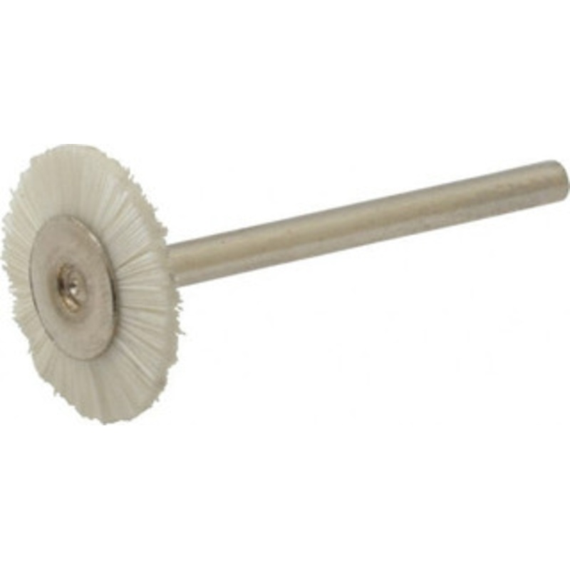 Osborn 3/4 OD, 1/8 Shank Diam, Nylon Wheel Brush 3/32 Face Width, 6,000 RPM 0007575100 – 00079624