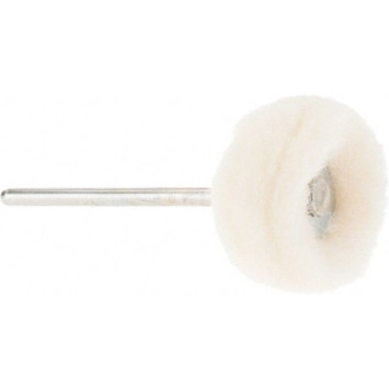 Value Collection 7/8 Diam x 3/8 Thick, Soft Mounted Polishing Wheel 0 Ply, 1/8 Shank Diam 560016282 – 66999798