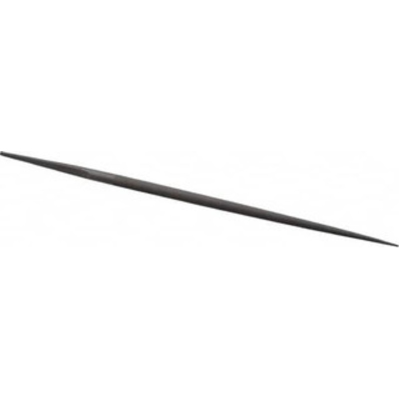 Grobet USA 6 Standard Precision Swiss Pattern Round File Double Cut, 2 Cut, 1/4 Width, with Tang 31.290 – 60112323