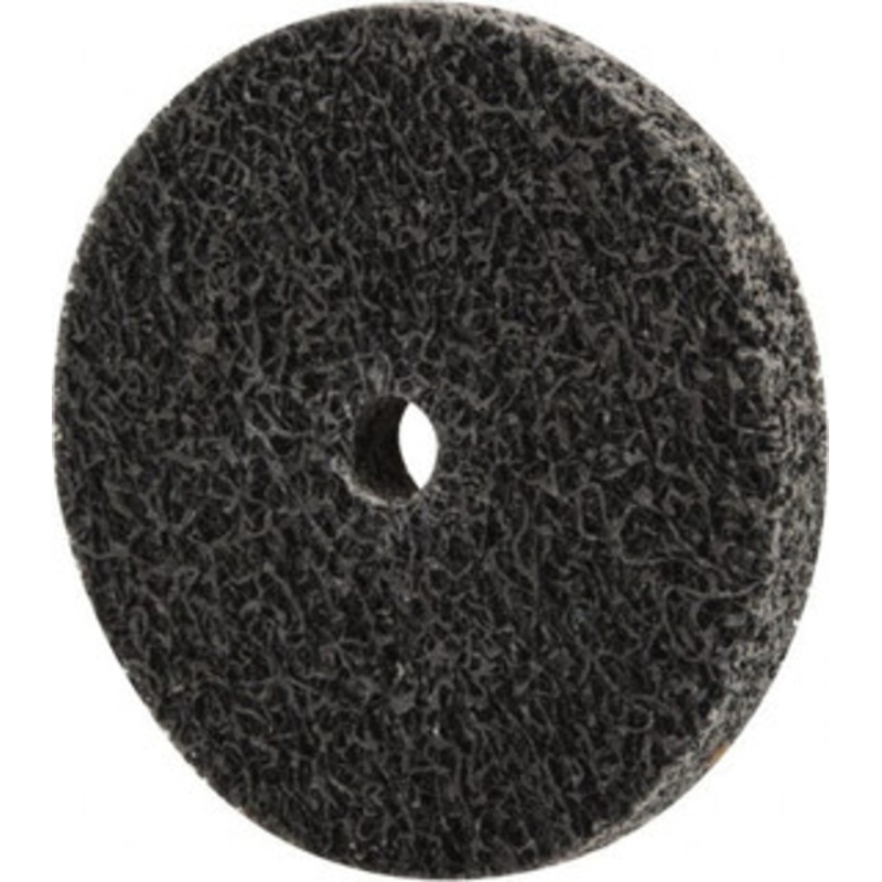 Merit Abrasives 2 Diam, 1/4 Face Width, 1/4 Center Hole, Fine Grade, Silicon Carbide Deburring Wheel Unitized, Medium Density 6 Grade, 22,000 RPM 66254420284 – 84525211