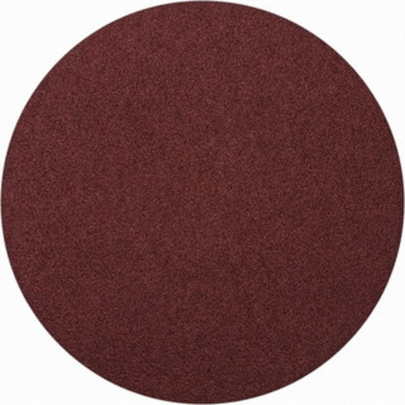 Merit Abrasives 8 Diam, 50 Grit Aluminum Oxide Adhesive PSA Disc Coarse Grade, Black, Cloth Backing, Flexible 08834172089 – 72383110