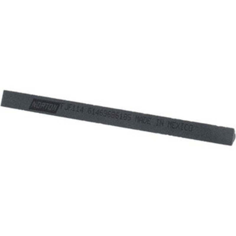 Norton 4 Long x 1/4 Wide x 1/4 Thick, Silicon Carbide Sharpening Stone Triangle, Fine Grade 61463686185 – 00578336