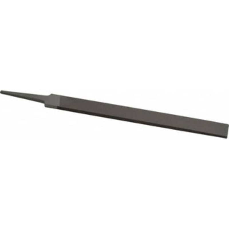 Grobet USA 8 Standard Precision Swiss Pattern Hand File Double Cut, 2 Cut, 29/32 Width x 3/16 Thick, with Tang 31.153 – 60209426