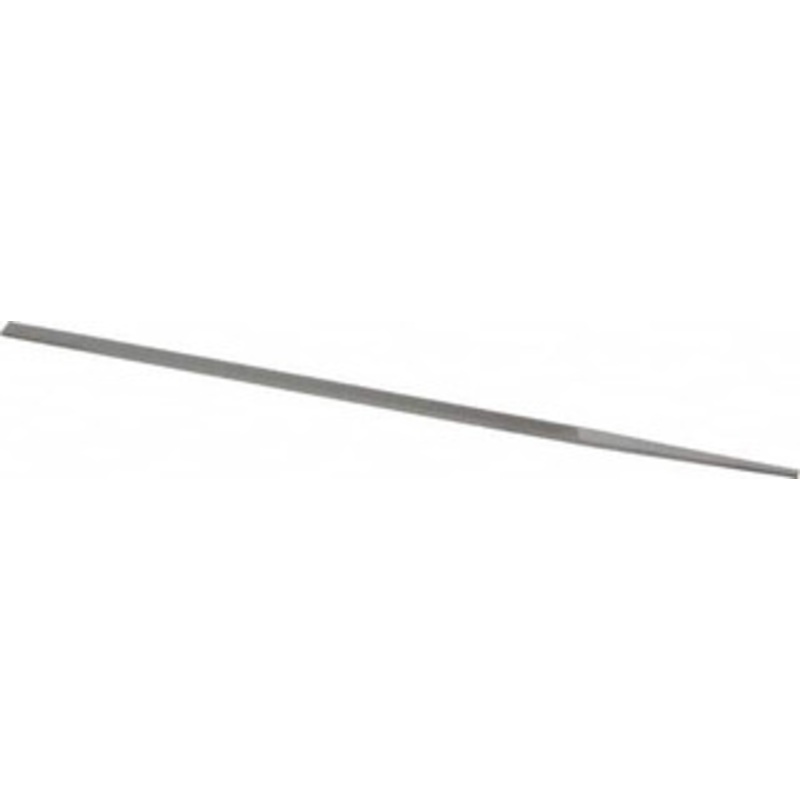 Grobet USA 8 Standard Precision Swiss Pattern Narrow Pillar File Double Cut, 0 Cut, 9/32 Width x 9/64 Thick, with Tang 31.212 – 60207438