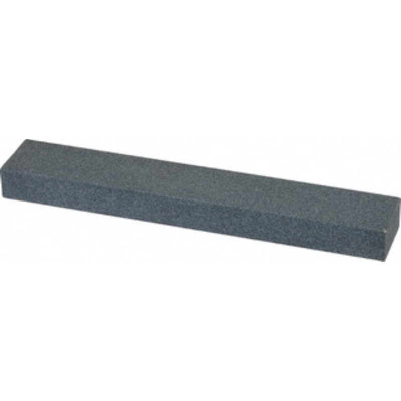 Made in USA 120 Grit Aluminum Oxide Rectangular Polishing Stone Fine Grade, 1 Wide x 6 Long x 1/2 Thick 25560 – 01555655