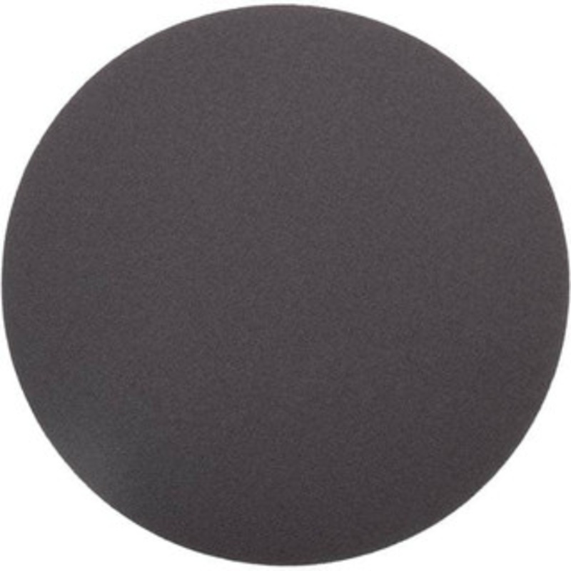 Merit Abrasives 12 Diam, 80 Grit Aluminum Oxide Adhesive PSA Disc Coarse Grade, Black, Cloth Backing, Flexible, Use with Stationary Disc Sanders 08834173049 – 72383524
