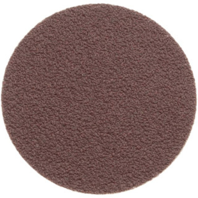 Merit Abrasives 2 Diam, 60 Grit Aluminum Oxide Adhesive PSA Disc Coarse Grade, Black, Cloth Backing, Flexible 08834171162 – 72382518