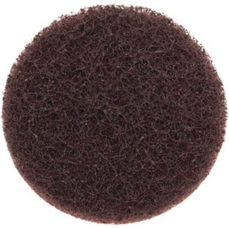 Merit Abrasives 3 Aluminum Oxide Quick Change Disc Type R Attachment, Medium Grade, Non-Woven, 20,000 RPM, Power-Lock Type 3 Compatible 08834166308 – 72380132