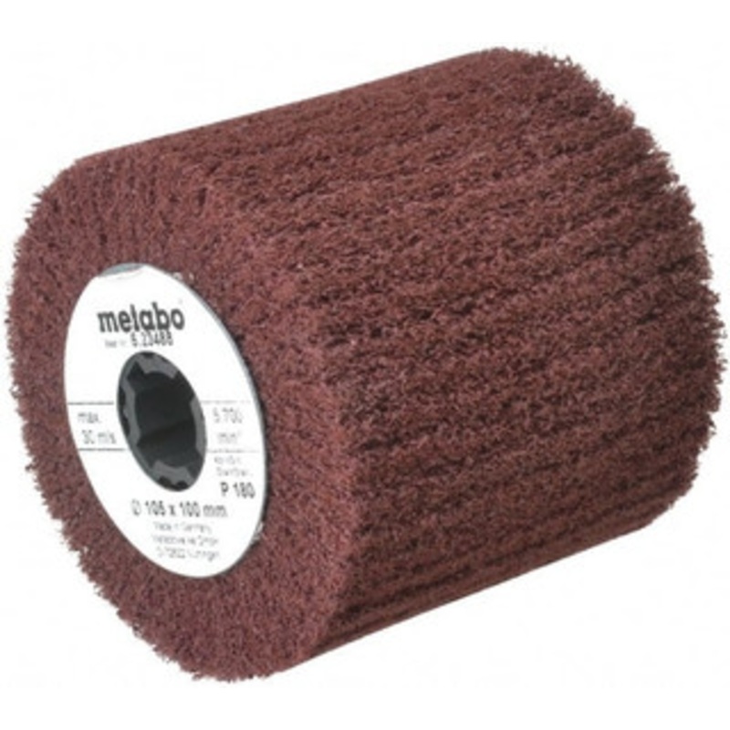 Metabo 4 x 4 180 Grit Aluminum Oxide Unmounted Flap Wheel Nonwoven, Coarse Grade, 5/8 Center Hole 623488000 – 89295810
