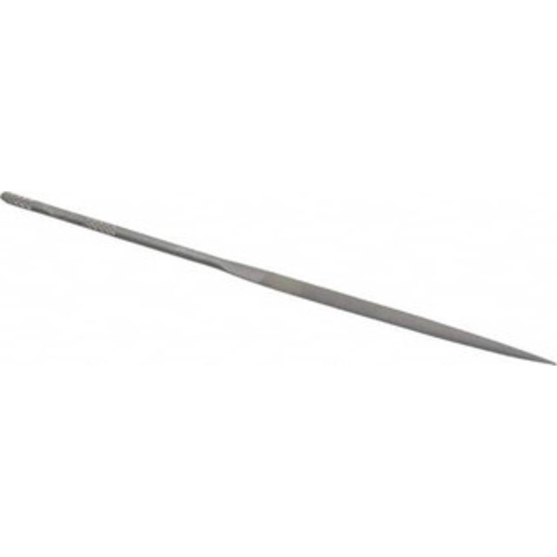 Nicholson 5-1/2 Needle Precision Swiss Pattern Half Round File 2 Cut, 2-1/2 LOC, with Handle T37451 – 60304029