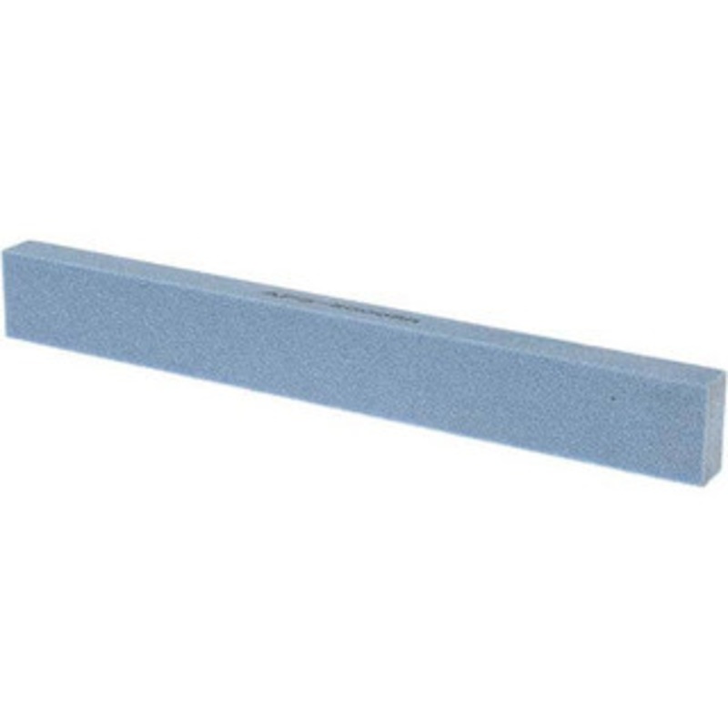 Norton 80 Grit Aluminum Oxide Rectangular Polishing Stone Medium Grade, 1 Wide x 8 Long x 1/2 Thick 61463643708 – 01555416