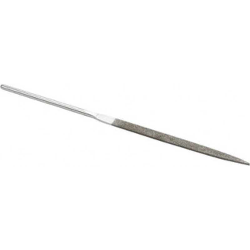 Strauss & Co. 5-1/2 OAL Fine Taper Needle Diamond File 1/4 Wide x 1/16 Thick, 2-3/4 LOC, 91 Grit 2122 D91 – 05241690