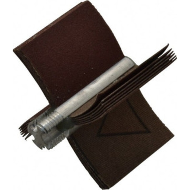 Superior Abrasives 180 Grit, Coated, Aluminum Oxide Bore Polisher 1/4 Shank Length, Very Fine Grade, 20,000 RPM, Polishes Bores with 1-1/2 to 2 Diam 39171 – 05657960