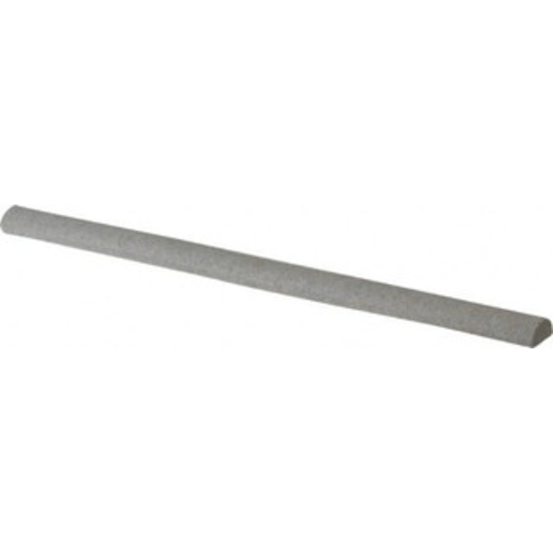 Grier Abrasive Half Round, Aluminum Oxide, Finishing Stick 4 Long x 1/4 Width, 3/32 Diam x 1-1/2 Long Shank, Fine Grade ST-4-GB-18340 – 78193976