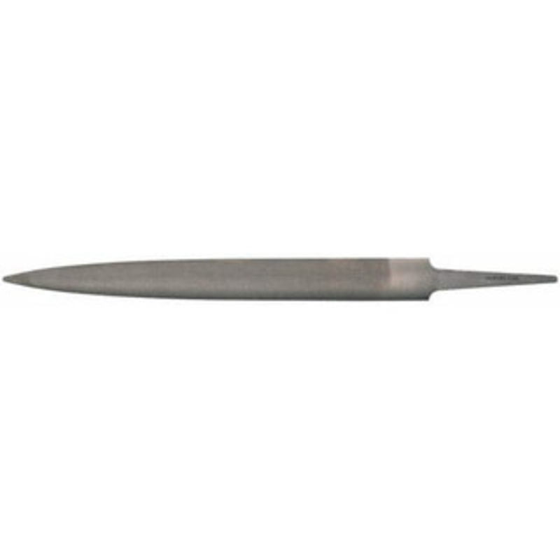 Grobet USA 8 Standard Precision Swiss Pattern Half Round File Double Cut, 2 Cut, 13/16 Width x 15/64 Thick, with Tang 31.121 – 60204427