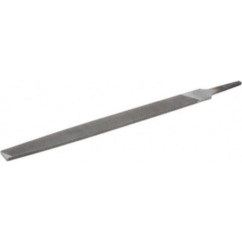 Nicholson 10 Long, Smooth Cut, Flat American-Pattern File Double Cut, 1/4 Overall Thickness, Tang 03732NN – 80757339